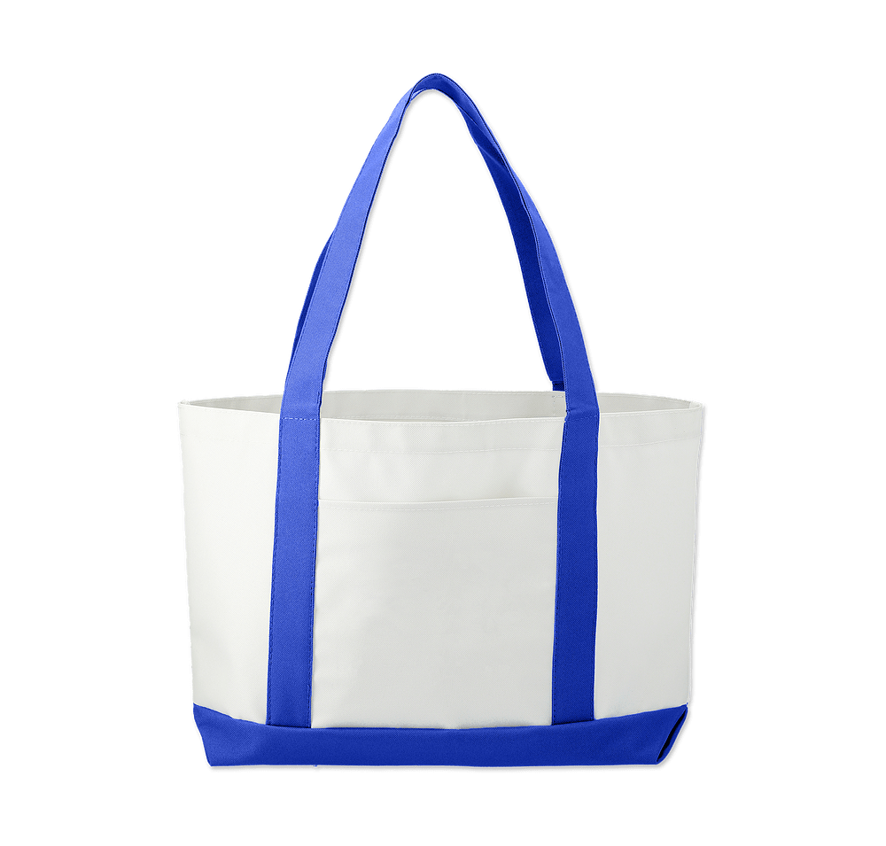 Full Color Large Poly Canvas Tote Bag-default