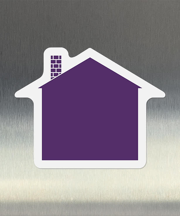 Full Color House Refrigerator Magnet - .036"