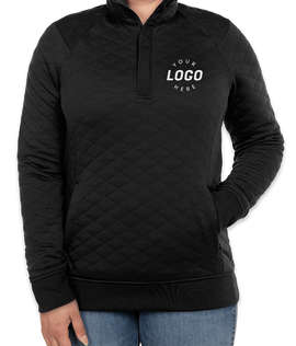 Stormtech Women's Montebello Quilted Thermal Quarter Zip Sweatshirt