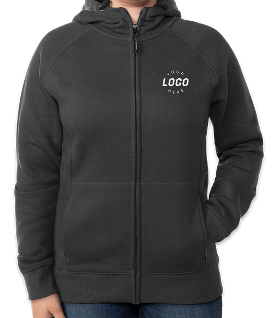 Stormtech Women's Omega Zip Hoodie in Carbon