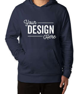 Allmade Organic French Terry Pullover Hoodie - Color: Night Sky Navy