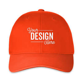 Pacific Headwear Cotton Blend Adjustable Hat - Color: Orange