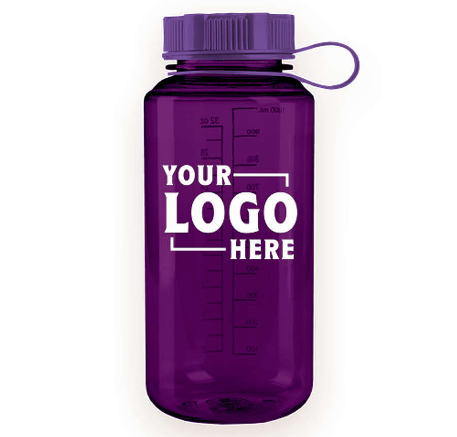 32 oz. Polycarbonate Water Bottle in Purple