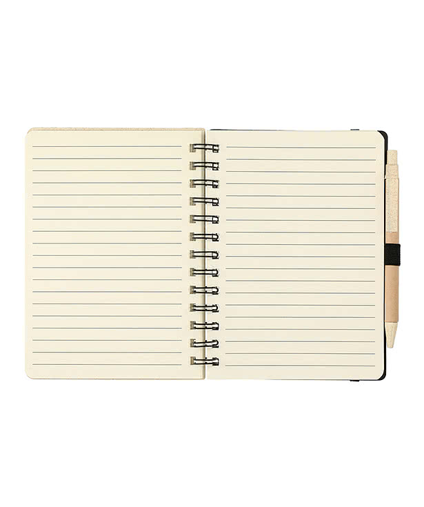 Wheat Straw Notebook with Pen