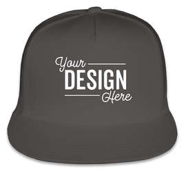 Yupoong Solid Classic Trucker Hat - Color: Charcoal