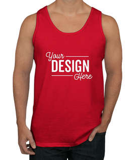 Canada - Gildan Ultra Cotton Tank - Color: Red