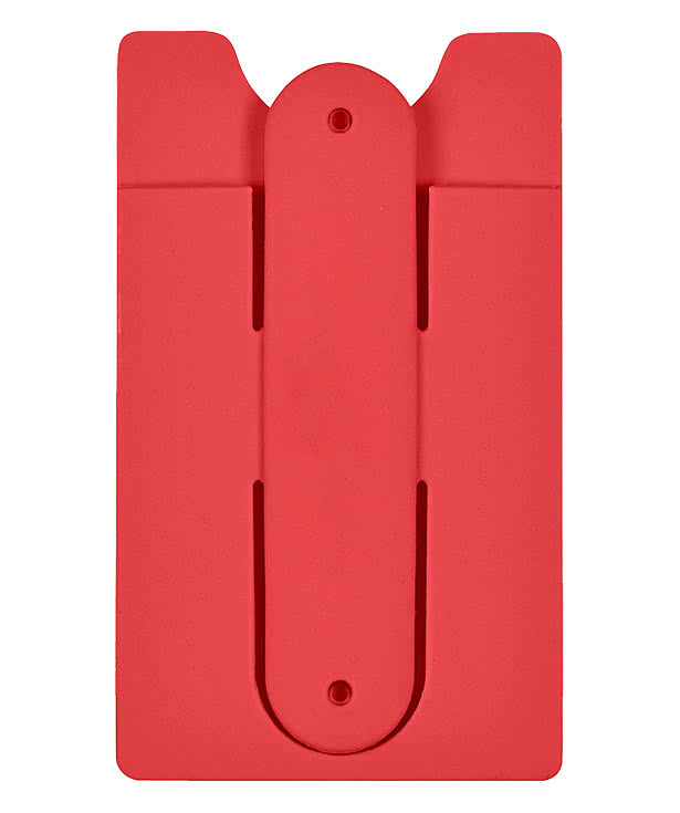 Silicone Phone Wallet with Dual-Orientation Stand