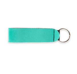 Neoprene Wrist Strap Keychain - Color: Mint