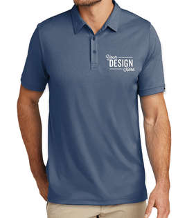 TravisMathew Coto Performance Polo - Color: Vintage Indigo / Black
