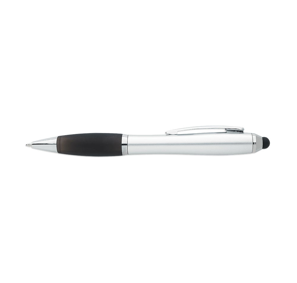 Ion Silver Recycled Stylus Pen (black ink)-default