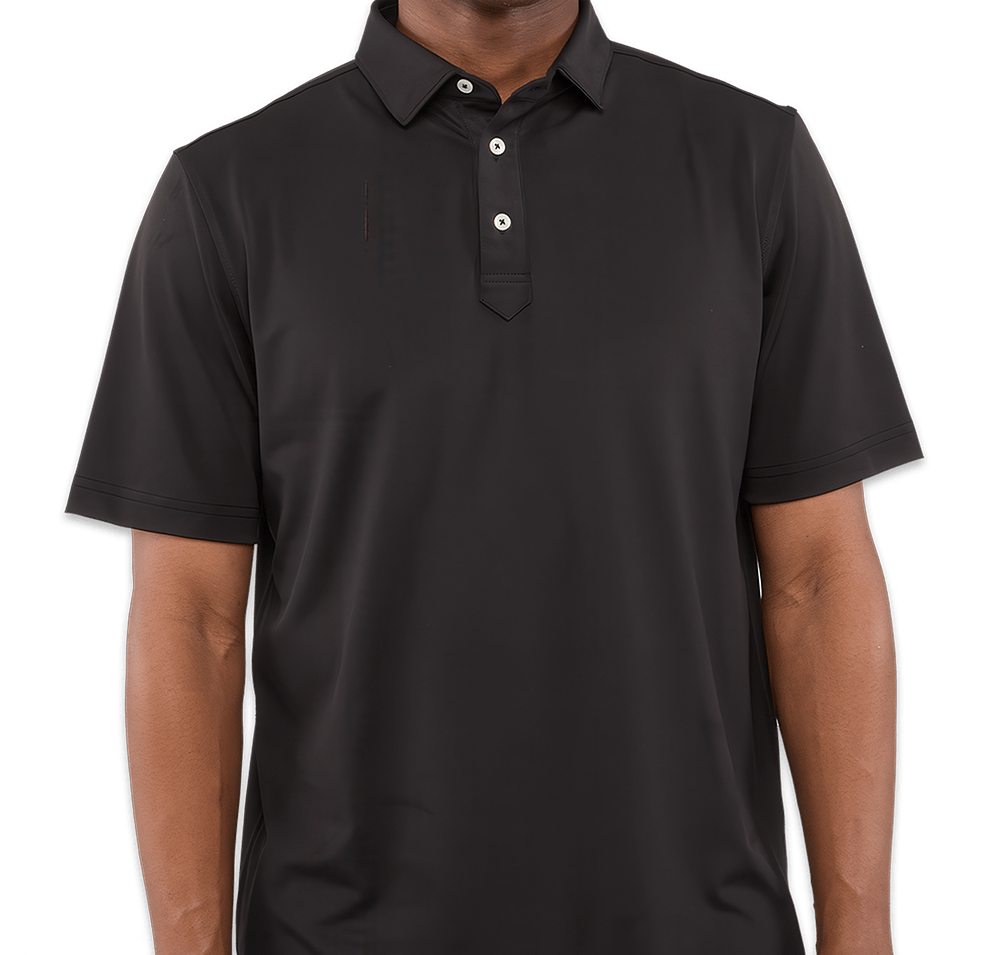 Stitch Solid Short Sleeve Pique Performance Polo-default