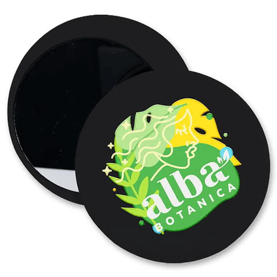 Halo Recycled Pocket Mirror in White