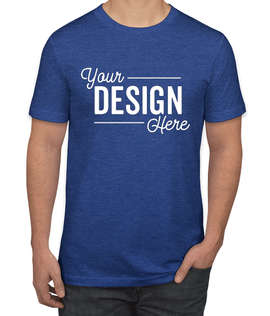 Canada - Bella + Canvas Jersey T-shirt - Color: Heather True Royal