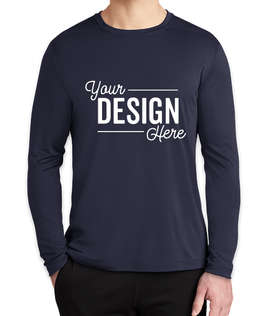 Sport-Tek UPF 50 Long Sleeve Performance Shirt - Color: True Navy