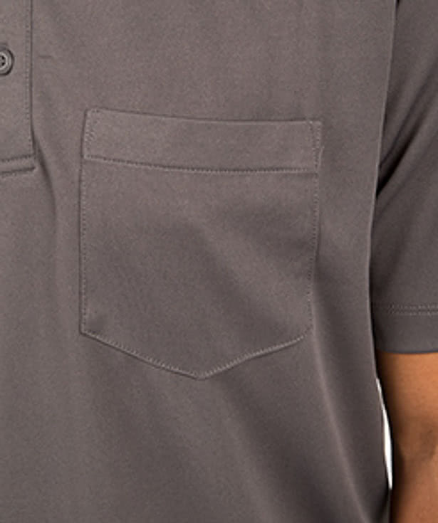Port Authority Silk Touch Performance Pocket Polo