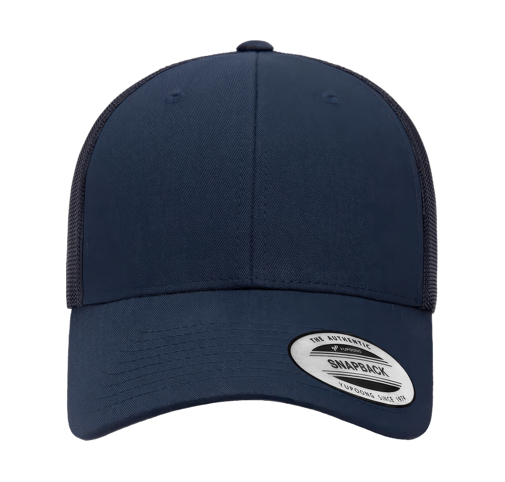 Yupoong Elite Six Panel Snapback Trucker Hat-default