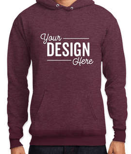 Port & Company Core Pullover Hoodie - Color: Heather Athletic Maroon