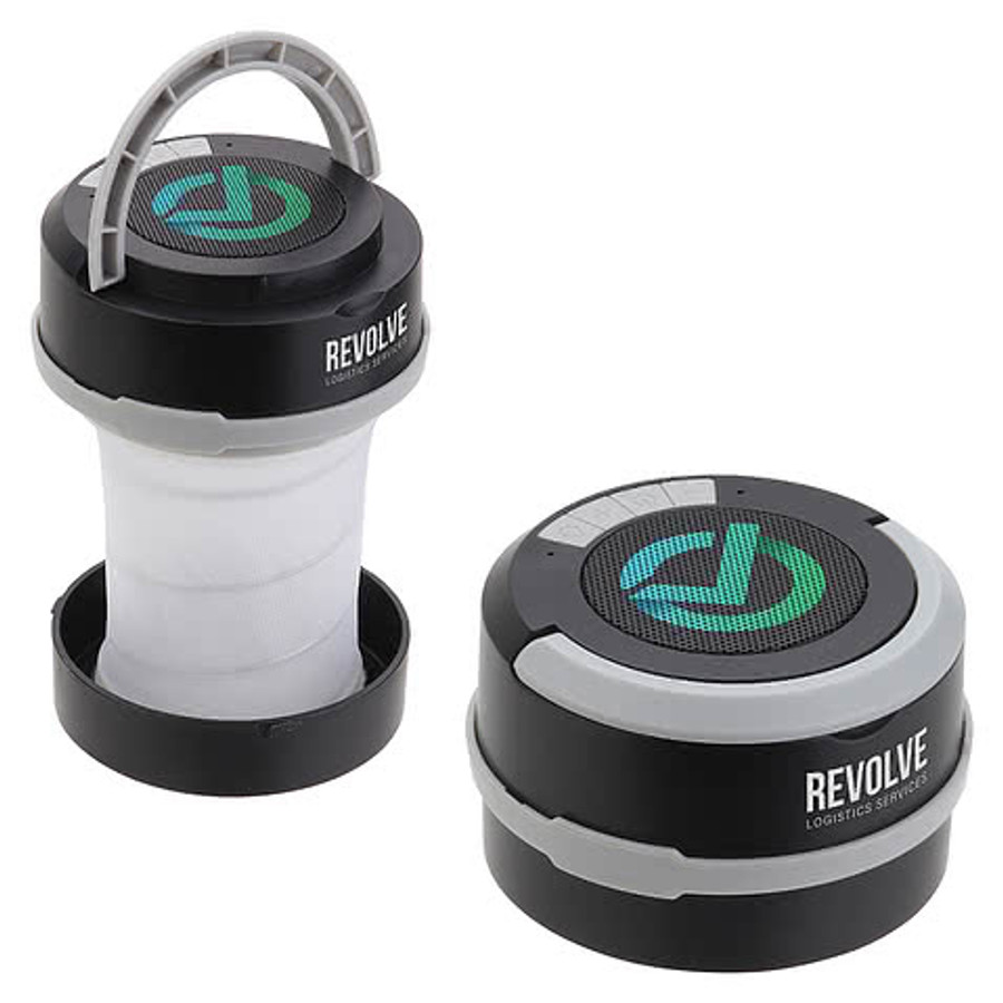 Revere Collapsible Lantern & Wireless Speaker in Black