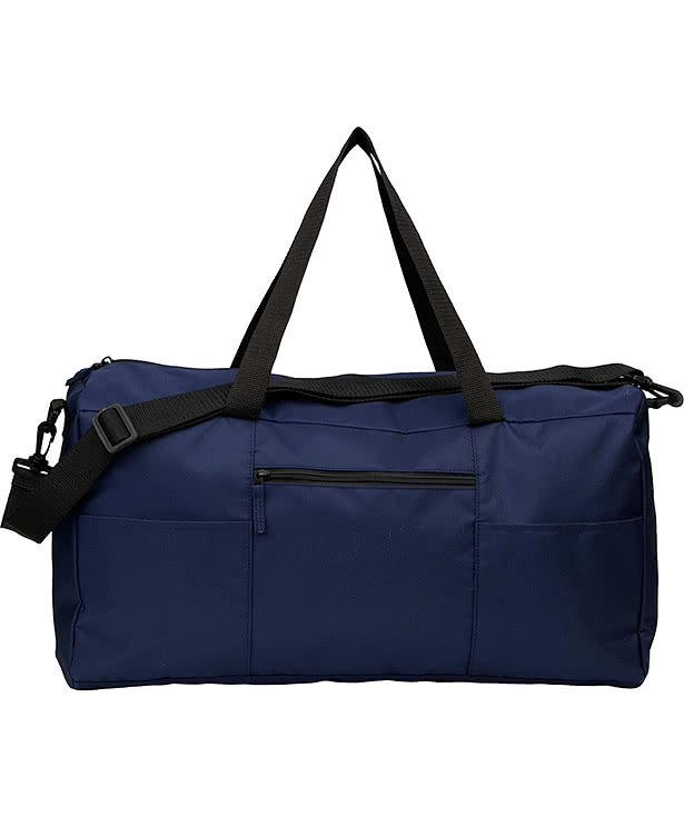 Full Color Packable Recycled Duffel Bag