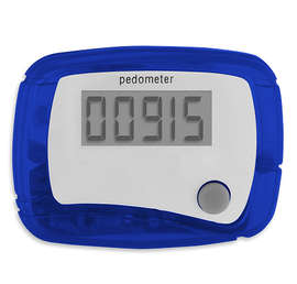 In Shape Pedometer - Color: Translucent Blue