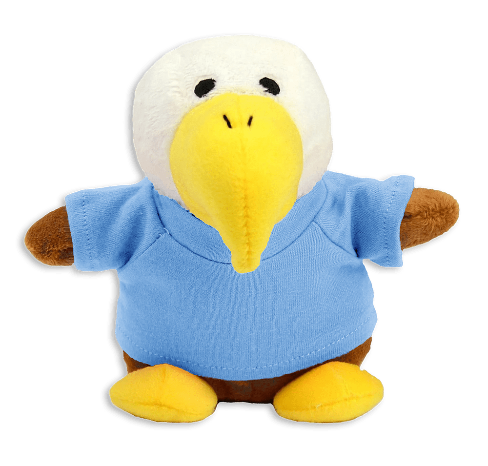Full Color Bean Bag Buddies 6" Eagle Plush Animal-default