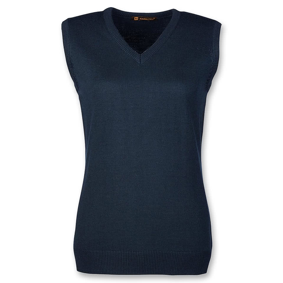 Harriton Women's Pilbloc V-Neck Sweater Vest
