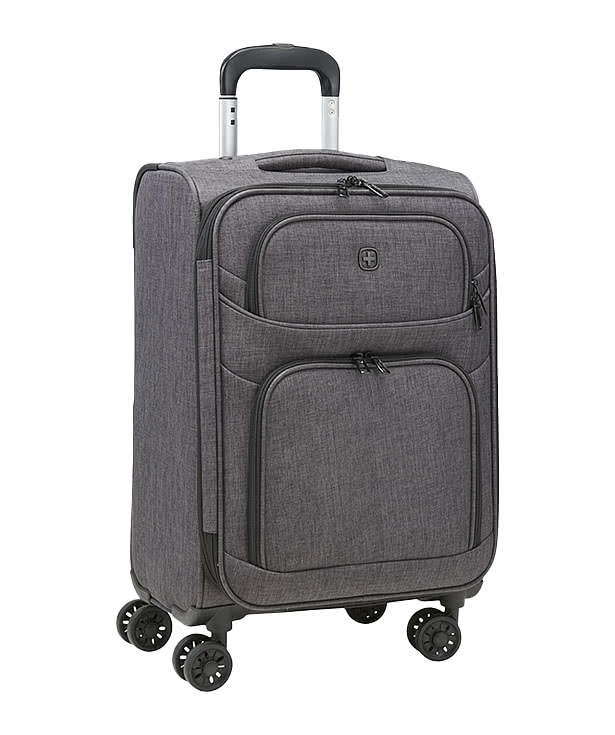 Wenger Graphite Recycled Carry-On Wheeled Duffel Bag