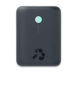 Full Color Nimble Champ 10,000 mAh Power Bank - Color: Black