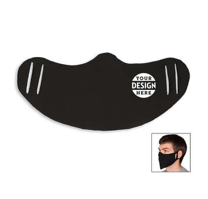 Customized Basic Cloth Face Mask - Black