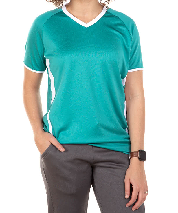 Augusta Women's Cutter+ UPF 50 V-Neck Jersey