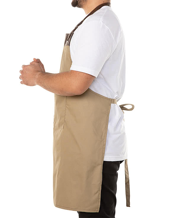 Artisan Collection Espresso Lightweight Full Length Apron - Printed