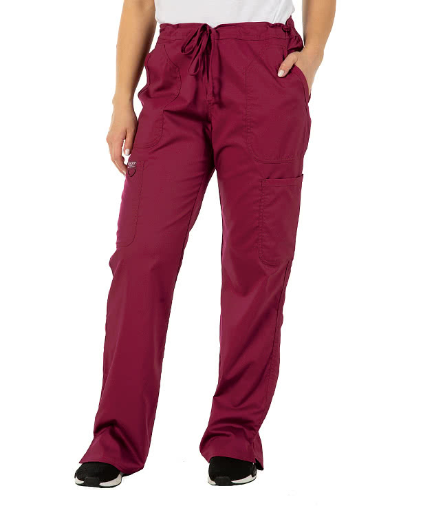 Cherokee Workwear Revolution Women's Drawstring Cargo Scrub Pant