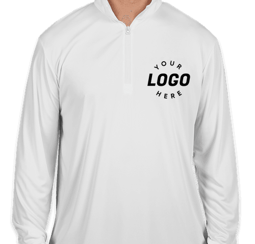 Design Custom Sport Tek Posicharge Competitor Quarter Zip Performance Shirts Online at CustomInk