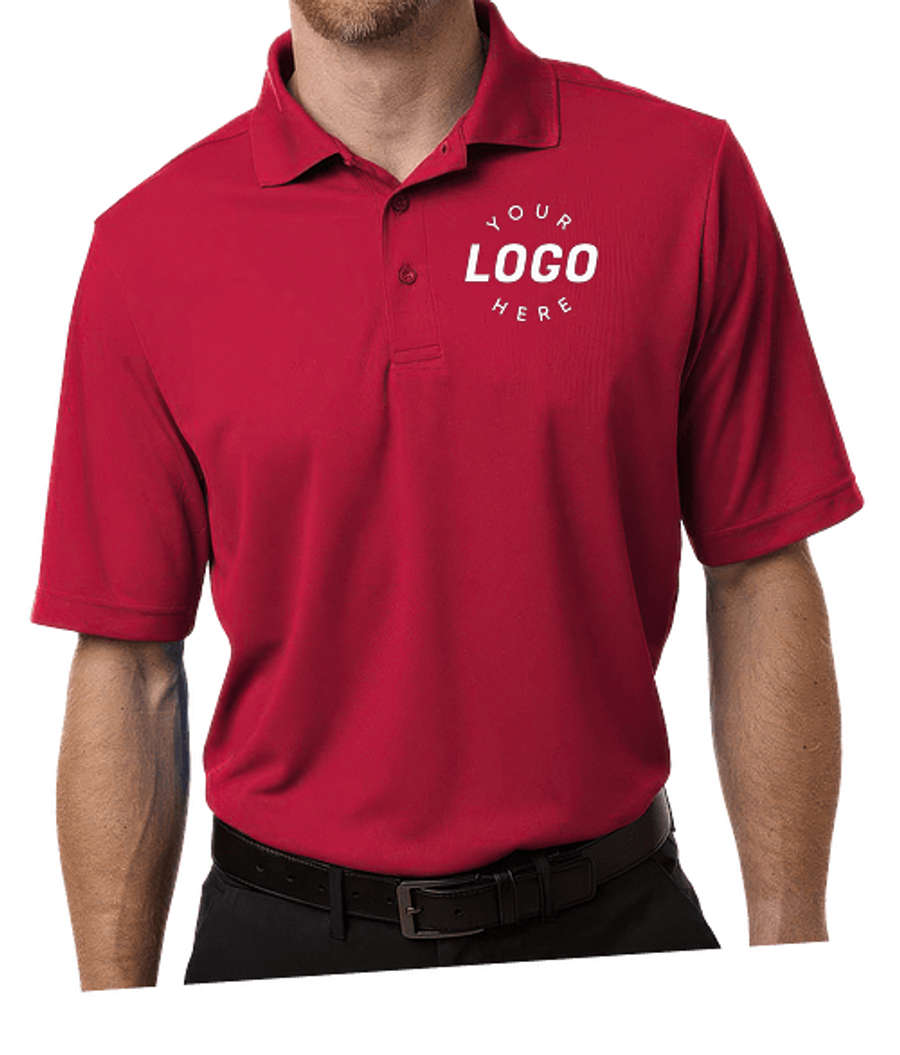 Core 365 Nova UPF 50+ Performance Pique Polo - Printed in Classic Red