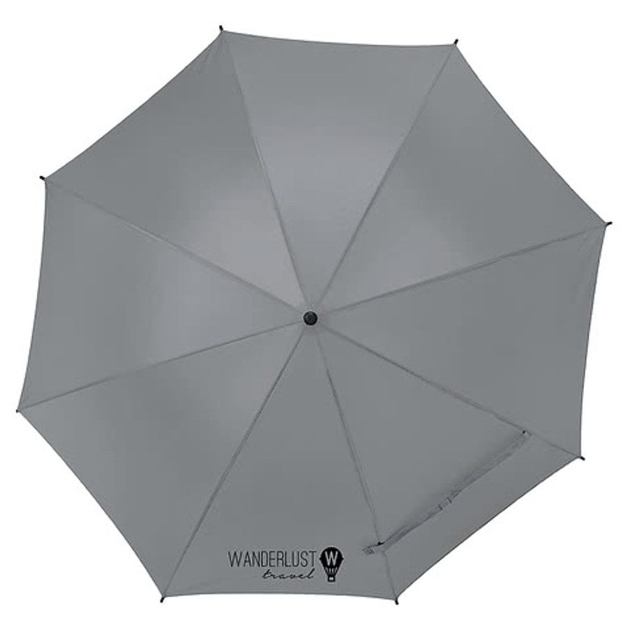 46" Auto Open Umbrella in Gray
