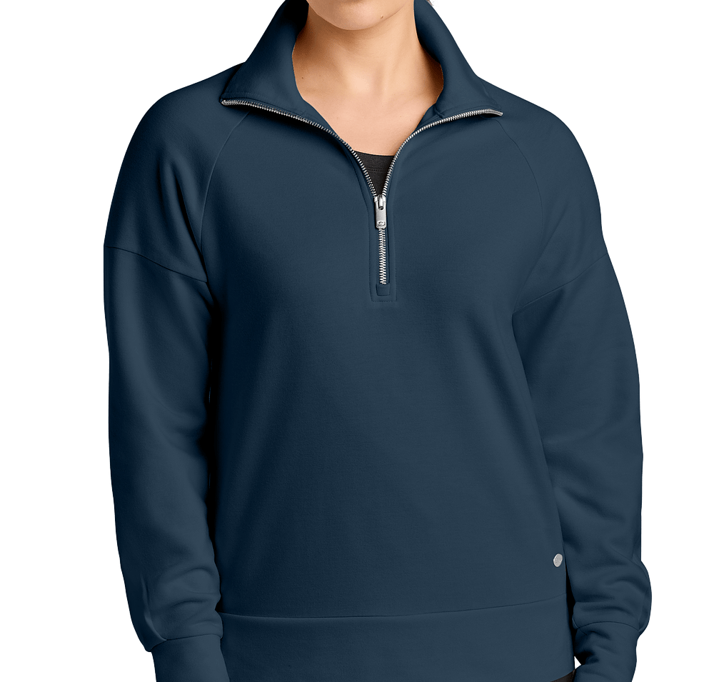 OGIO Women's Luuma Half Zip Sweatshirt - Embroidered-default