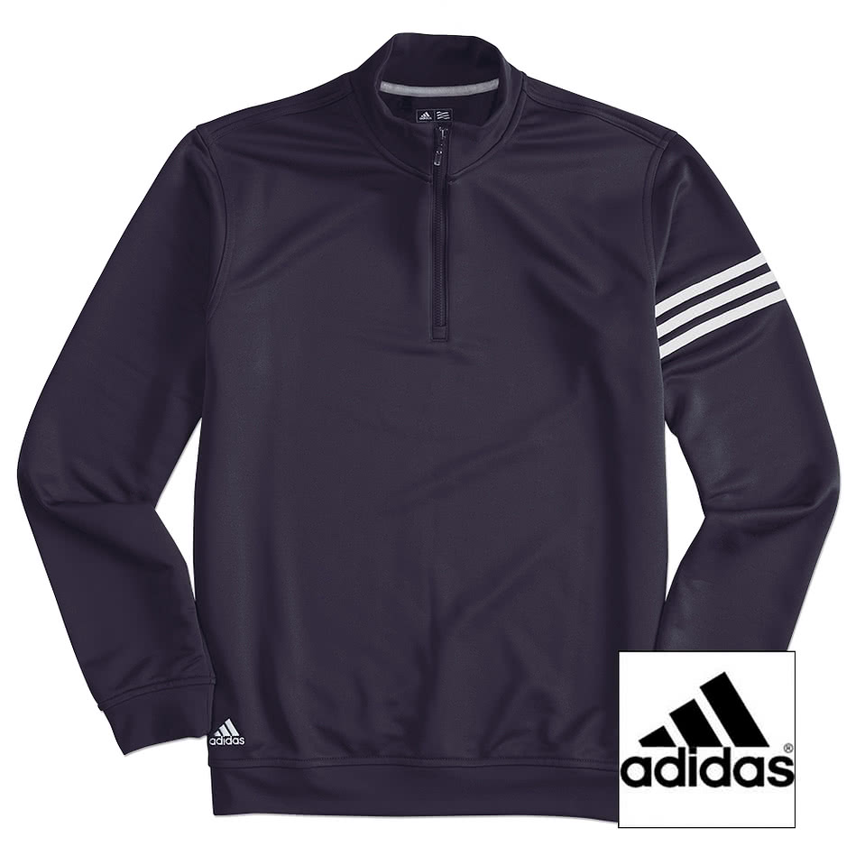 Adidas ClimaLite Quarter Zip Performance Pullover