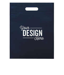 Freedom Heat Seal Non-Woven Tote - Color: Navy Blue