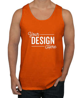 Canada - Gildan Ultra Cotton Tank - Color: Orange