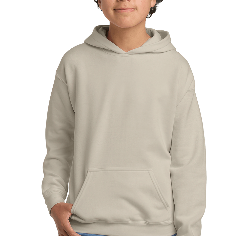 Gildan Youth Midweight 50/50 Pullover Hoodie-default