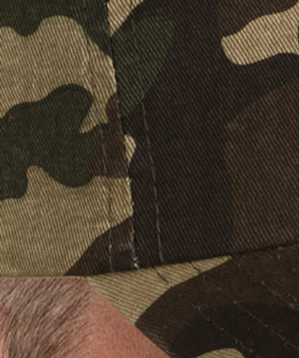 Valucap Bio-Washed Camo Hat