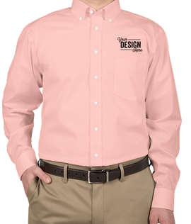Devon & Jones Solid Dress Shirt - Color: Pink