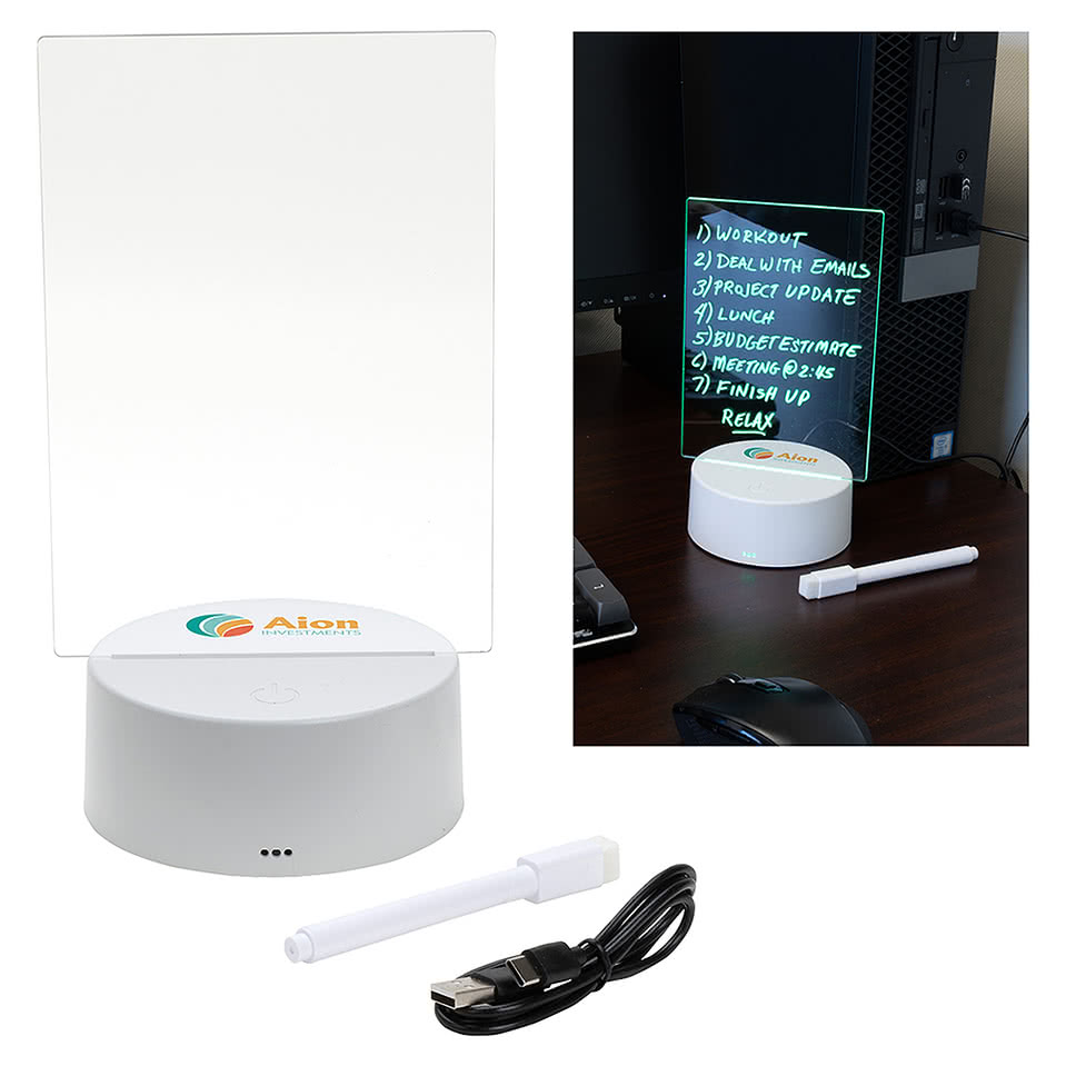 Sprite Light-Up Acrylic Dry Erase Board