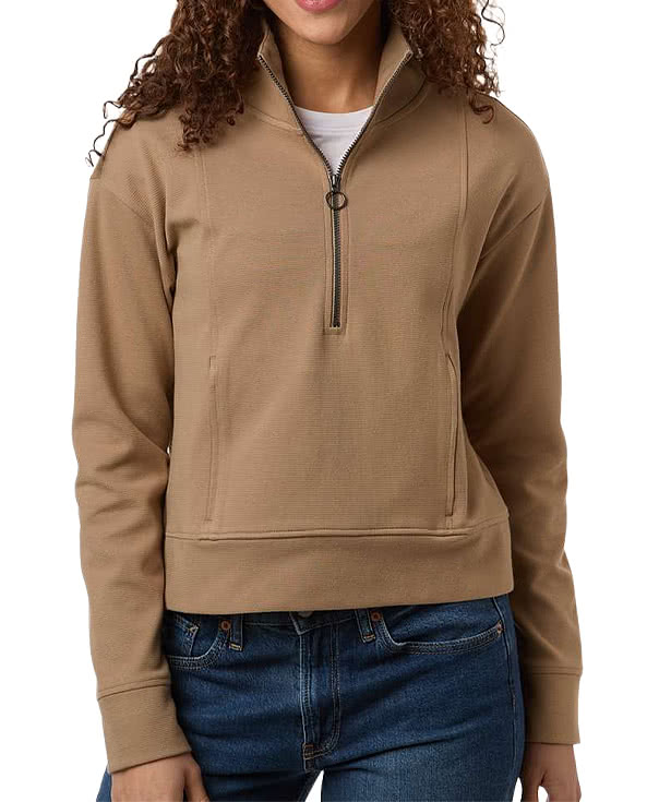 North End Women's Mantra Ottoman Performance Half Zip Pullover