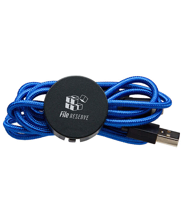Laser Engraved Triplex 3-in-1 Light-Up Charging Cable