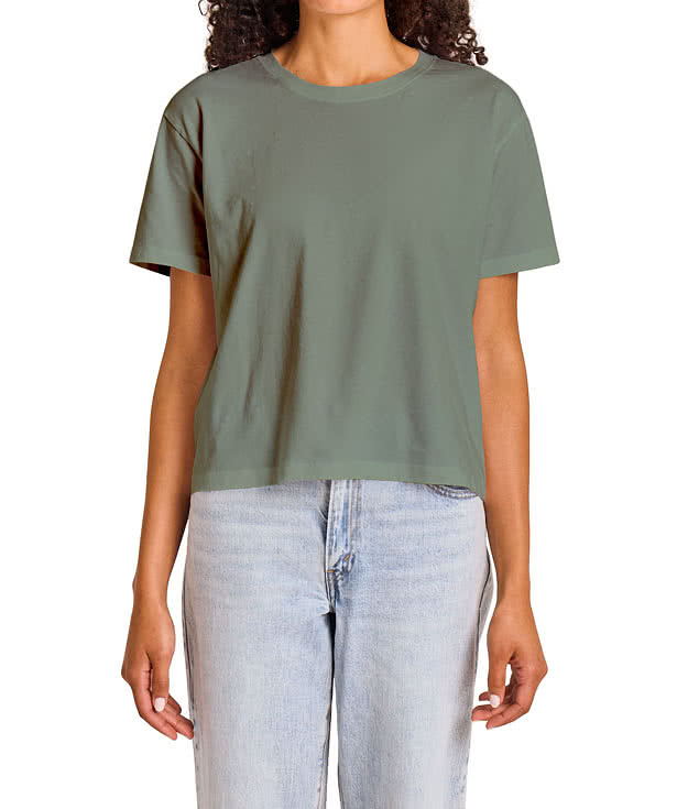 Life is Good Women’s Crusher Garment Washed Boxy T-shirt