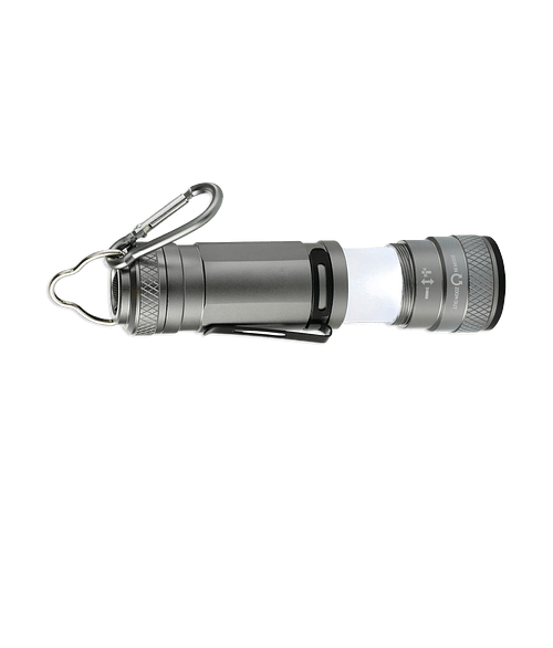Laser Engraved High Sierra Bright CREE Zoom Flashlight in Graphite (GA)