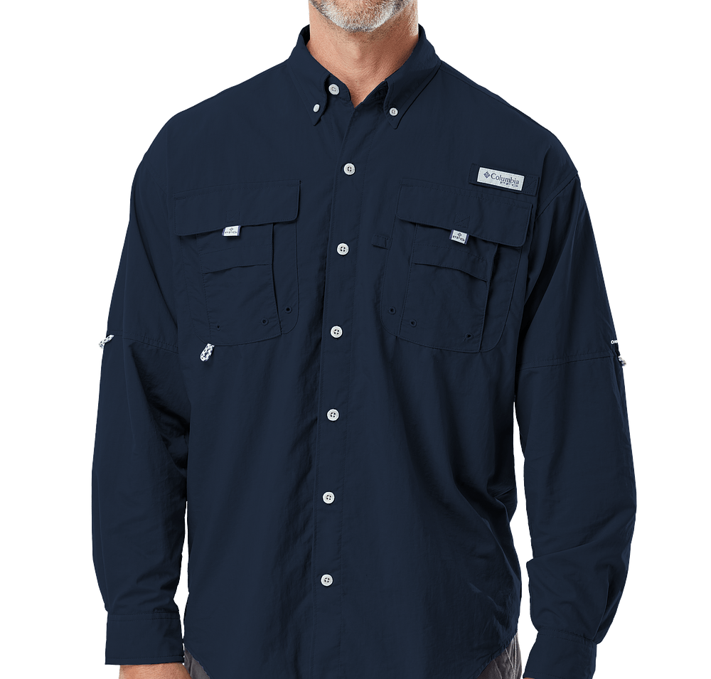 Columbia Bahama II Performance Long Sleeve Fishing Shirt - Embroidered-default