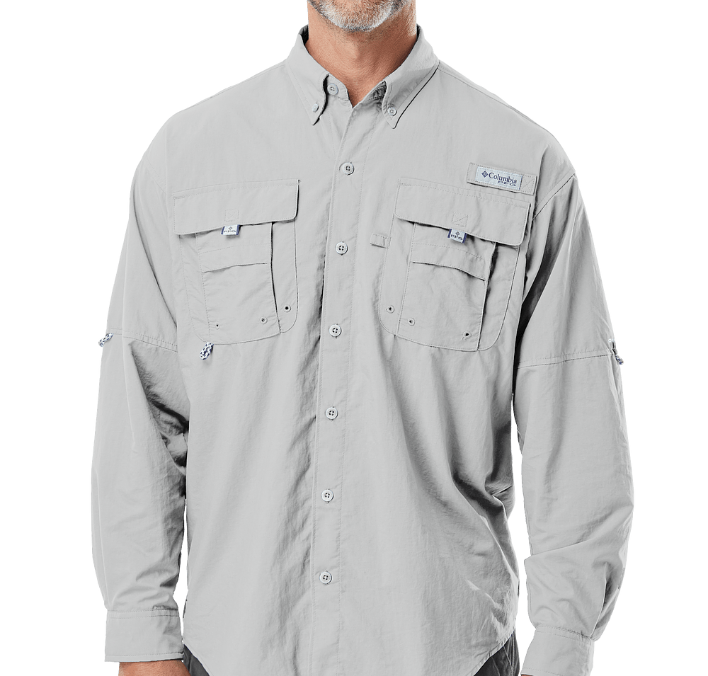 Columbia Bahama II Performance Long Sleeve Fishing Shirt - Embroidered-default