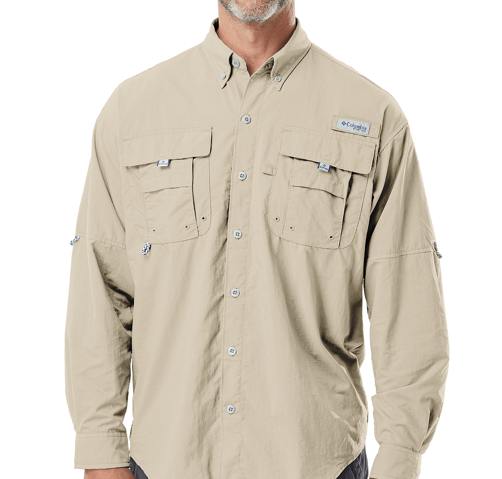 Columbia Bahama II Performance Long Sleeve Fishing Shirt - Printed-default